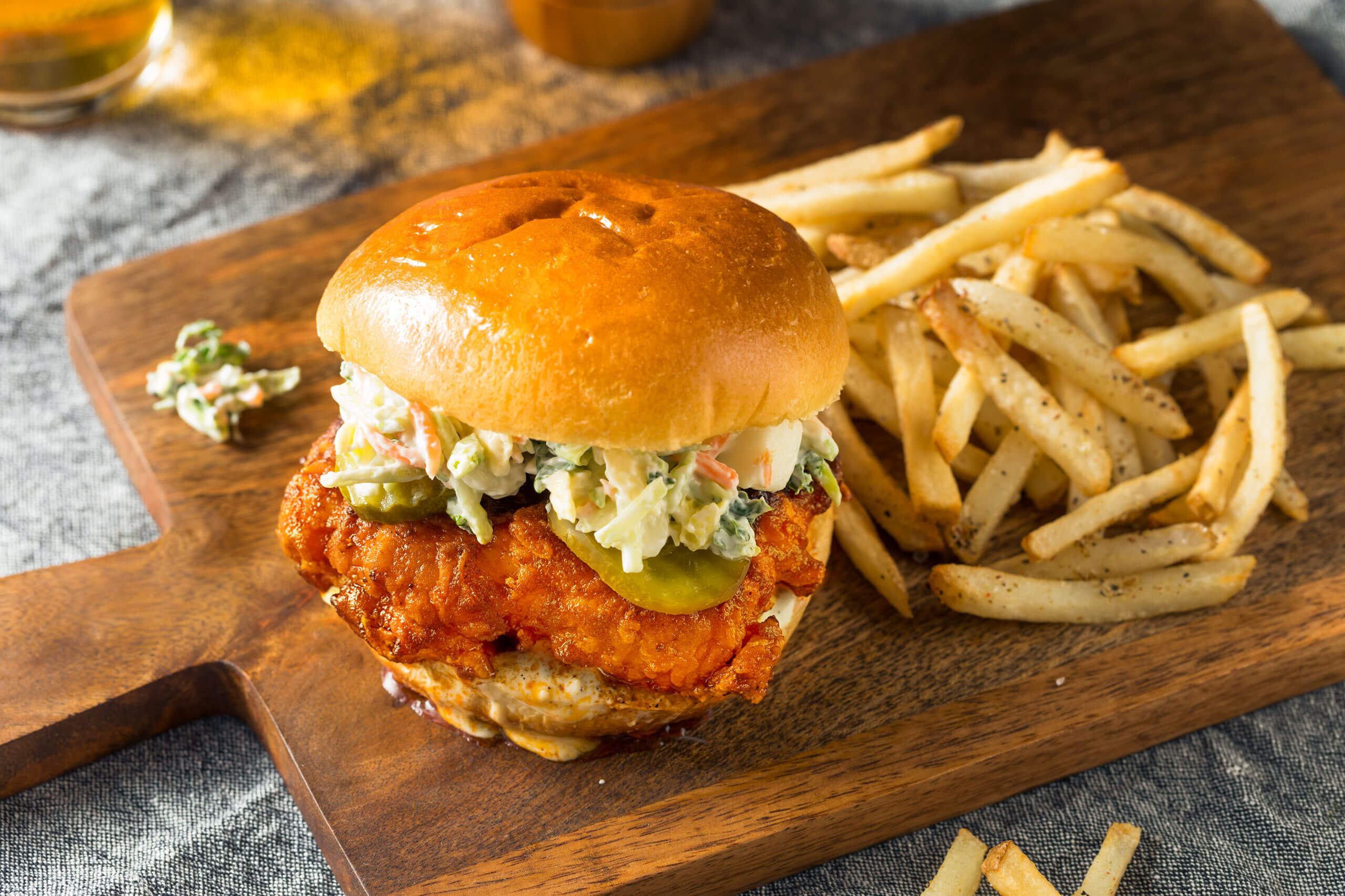 Buffalo Fried Chicken Sandwiches Moore’s Marinades