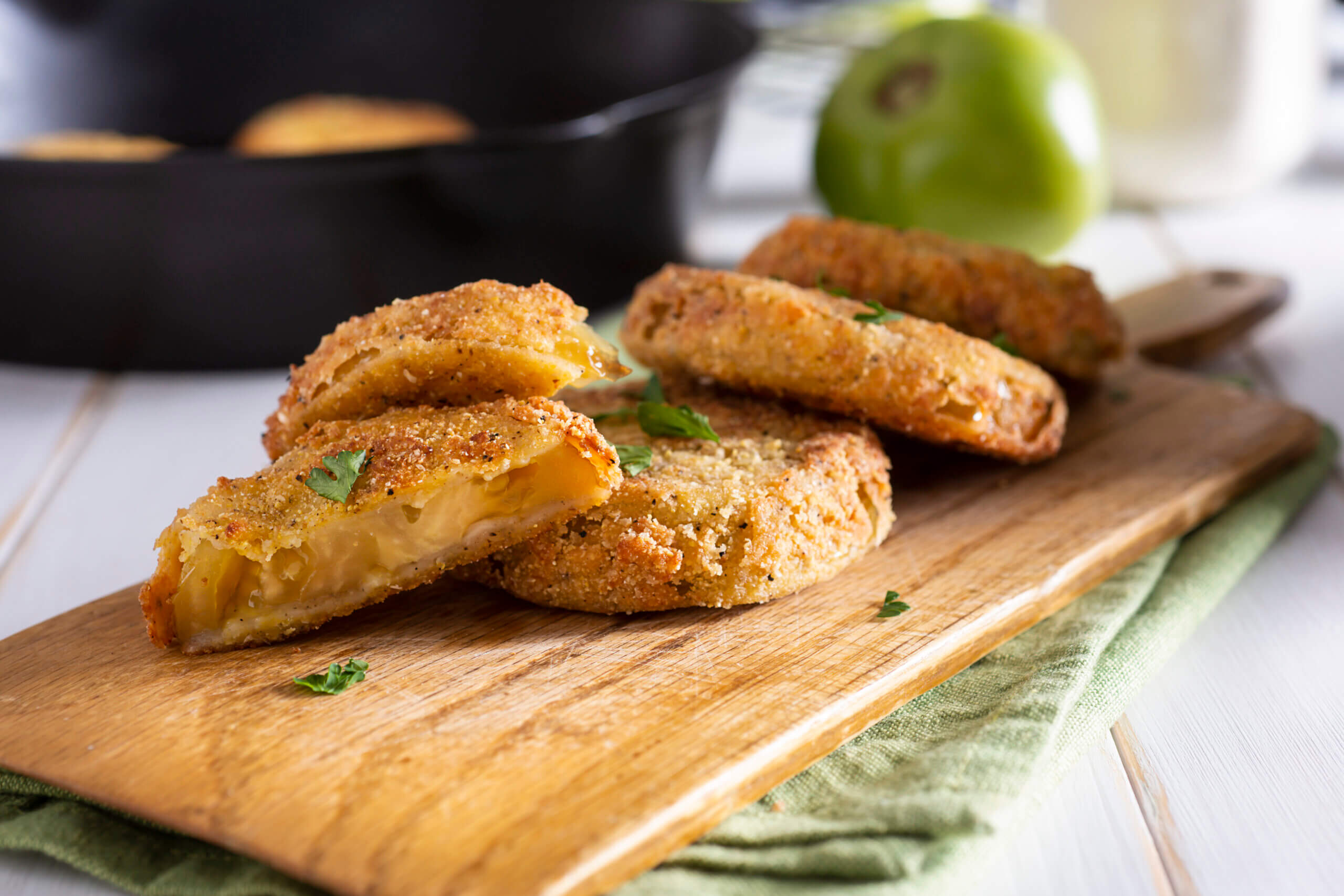 Ranch Buffalo Fried Green Tomatoes and Fried Squash - Moore’s Marinades
